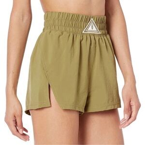 Free People Movement Next Round Shorts - Olive Green